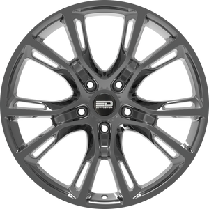 Euro Design SRT Hyper Black 18x8 +35 5x127mm 71.56mm - Wheelwiz