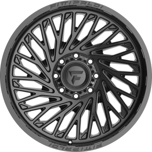 Fittipaldi FA15 Gloss Black 22x10 -19 8x180mm 124.3mm - Wheelwiz