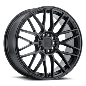 Ruff OVERDRIVE Matte Black 17x7.5 +38 5x108|5x114.3mm 72.1mm - WheelWiz