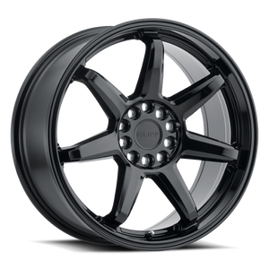Ruff SHIFT Gloss Black 18x8 +38 5x100|5x114.3mm 72.1mm - WheelWiz