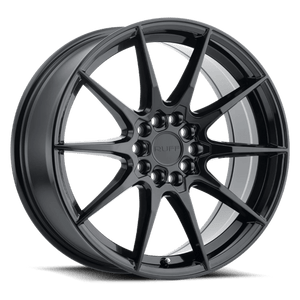 Ruff SPEEDSTER Gloss Black 18x8 +38 5x108|5x114.3mm 72.1mm - WheelWiz
