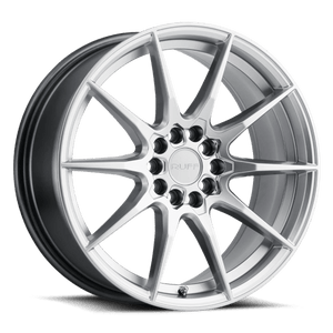 Ruff SPEEDSTER Hyper Silver 17x7.5 +38 5x108|5x114.3mm 72.1mm - WheelWiz