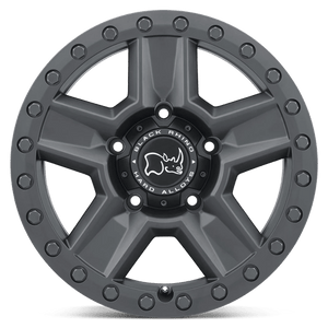 Black Rhino RAVINE Matte Black 18x9 +12 5x150mm 110.1mm - WheelWiz