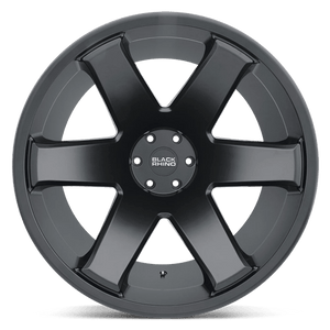 Black Rhino RAZE Matte Black 24x14 -76 8x170mm 125.1mm - WheelWiz