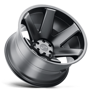 Black Rhino RAZE Matte Black 22x14 -76 5x127mm 71.5mm - Wheelwiz