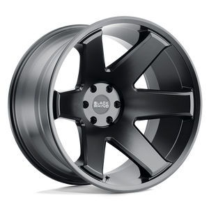 Black Rhino RAZE Matte Black 24x14 -76 8x170mm 125.1mm - WheelWiz