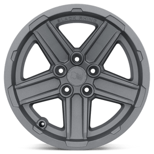 Black Rhino RECON Textured Gunmetal 18x9.5 -32 5x127mm 71.5mm - WheelWiz