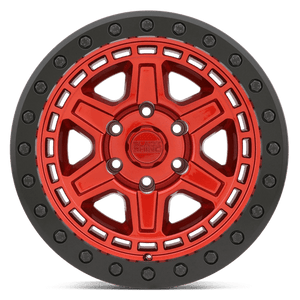 Black Rhino RENO Candy Red W/ Black Ring & Bolt 18x9.5 -12 6x139.7mm 112.1mm - Wheelwiz