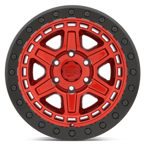 Black Rhino RENO Candy Red W/ Black Ring & Bolt 20x9.5 -12 6x139.7mm 112.1mm - Wheelwiz