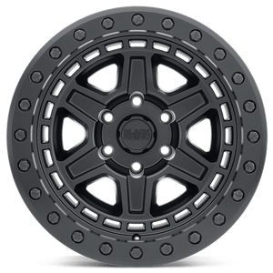 Black Rhino RENO Matte Black W/ Brass Bolts 17x9 0 6x135mm 87.1mm - Wheelwiz