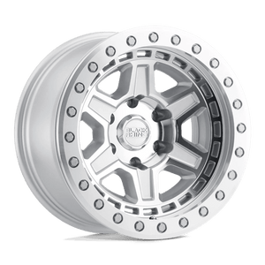 Black Rhino RENO Silver W/ Mirror Face & Lip 17x9 0 6x139.7mm 112.1mm