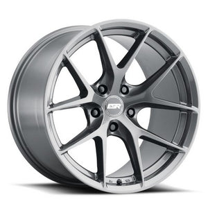 ESR Wheels RF2 GLOSS GRAPHITE 18x10.5 +22 5x114.3mm 72.6mm - Wheelwiz