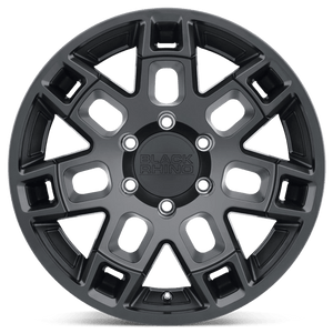 Black Rhino RIDGE Matte Black 18x9 +2 5x127mm 71.5mm - Wheelwiz