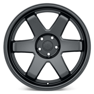 Black Rhino ROKU Gun Black 20x9.5 +12 6x114.3mm 76.1mm - WheelWiz