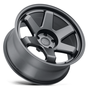 Black Rhino ROKU Gun Black 20x9.5 +12 6x114.3mm 76.1mm - WheelWiz