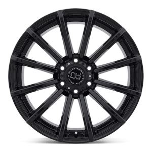 Black Rhino ROTORUA Gloss Black 20x9.5 +12 6x114.3mm 76.1mm - Wheelwiz