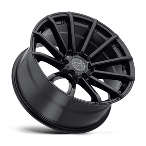 Black Rhino ROTORUA Gloss Black 17x9.5 -12 6x139.7mm 112.1mm - WheelWiz
