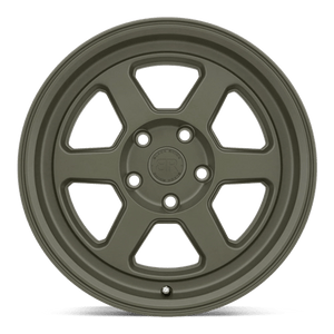Black Rhino RUMBLE Olive Drab Green 16x7 +15 5x114.3mm 76.1mm - WheelWiz