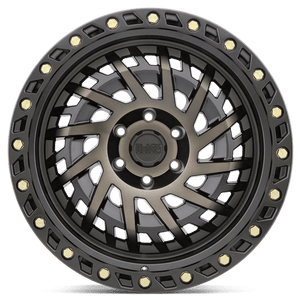 Black Rhino SHREDDER Matte Black W/ Machined Dark Tint 18x9.5 +12 5x150mm 110.1mm - WheelWiz