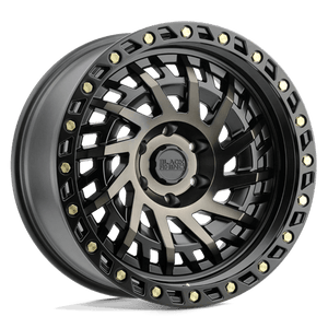 Black Rhino SHREDDER Matte Black W/ Mach Dark Tint 17x9 0 6x139.7mm 112.1mm - Wheelwiz