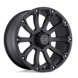 Black Rhino SIDEWINDER Matte Black 18x9 -12 5x127mm 78.1mm - WheelWiz