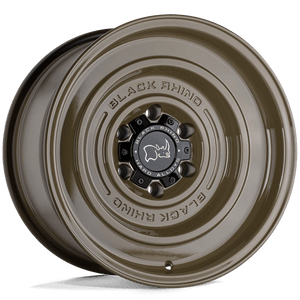 Black Rhino SOLID Gloss Alligator Green 17x9.5 -18 5x127mm 71.5mm - Wheelwiz