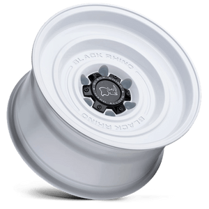 Black Rhino SOLID Gloss White 17x9.5 -12 6x139.7mm 112.1mm - Wheelwiz