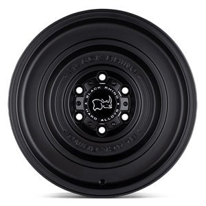 Black Rhino SOLID Matte Black 17x9.5 -18 5x127mm 71.5mm - Wheelwiz