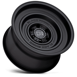 Black Rhino SOLID Matte Black 17x9.5 -18 5x127mm 71.5mm - Wheelwiz