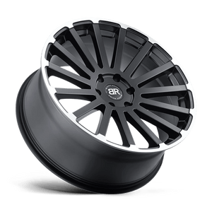 Black Rhino SPEAR Matte Black W/ M-mach Lip Edge 22x9.5 +30 6x135mm 87.1mm - Wheelwiz