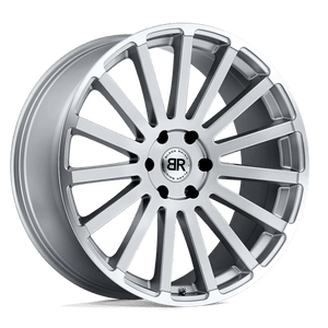 Black Rhino SPEAR Silver W/ Mirror-cut Edge 22x9.5 +30 6x135mm 87.1mm - WheelWiz