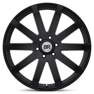 Black Rhino TRAVERSE Matte Black 24x10 +25 5x139.7mm 78.1mm - WheelWiz