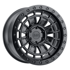 Black Rhino DALTON Matte Black 18x9.5 0 5x139.7mm 78.1mm - WheelWiz