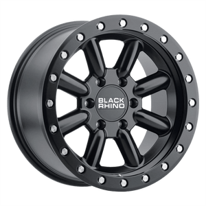 Black Rhino HACHI Matte Black 18x9 +12 5x150mm 110.1mm - WheelWiz