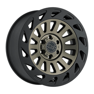 Black Rhino MADNESS Dark Tint Machine Face W/ Matte Black Lip 17x9 -12 8x170mm 125.1mm - WheelWiz
