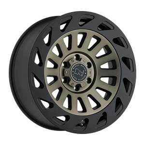 Black Rhino MADNESS Dark Tint Machine Face W/ Matte Black Lip 18x9 -12 8x170mm 125.1mm - WheelWiz