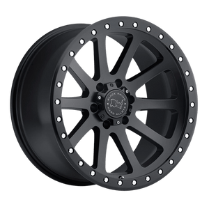 Black Rhino MINT Matte Black 18x9 +12 6x135mm 87.1mm - WheelWiz