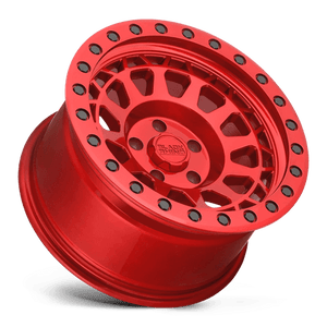 Black Rhino PRIMM Candy Red W/ Black Bolts 17x9 0 8x165.1mm 122.4mm - Wheelwiz