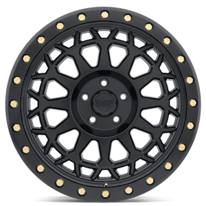 Black Rhino PRIMM Matte Black W/ Brass Bolts 20x9.5 0 5x127mm 71.5mm - Wheelwiz
