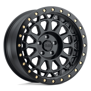 Black Rhino PRIMM Matte Black W/ Brass Bolts 20x9.5 0 5x139.7mm 78.1mm - WheelWiz