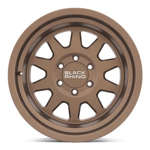 Black Rhino STADIUM Matte Bronze 17x9.5 -18 6x139.7mm 112.1mm - Wheelwiz