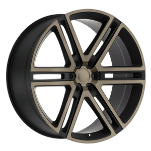 Black Rhino TIMBVATI Matte Black W/ Machined Face & Dark Matte Tint 22x10 +20 6x139.7mm 112.1mm - WheelWiz