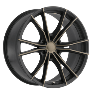 Black Rhino ZION Matte Black W/ Machined Face & Dark Matte Tint 22x9.5 +30 6x135mm 87.1mm - WheelWiz