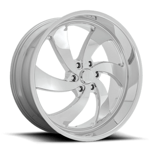 US MAG U132 DESPERADO Chrome 24x9 +25 6x135mm 87.1mm - Wheelwiz