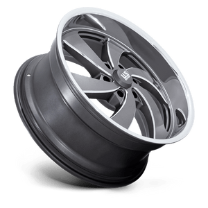 US MAG U133 DESPERADO Anthracite Milled Diam-cut Lip 22x10 +25 6x139.7mm 78.1mm