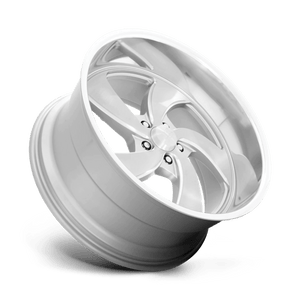 US MAG U134 DESPERADO Silver Brush Face Mill Dc-lip 22x8.5 +1 5x120.65mm 72.6mm - Wheelwiz