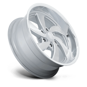US MAG U134 DESPERADO Silver Brush Face Mill Dc-lip 20x8 +1 6x139.7mm 90.7mm - Wheelwiz