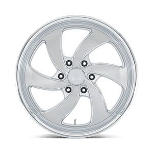 US MAG U134 DESPERADO Silver Brush Face Mill Dc-lip 20x9.5 +1 6x139.7mm 90.7mm - Wheelwiz
