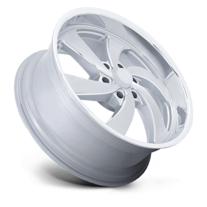 US MAG U134 DESPERADO Silver Brush Face Mill Dc-lip 22x9 +25 6x135mm 87.1mm - Wheelwiz