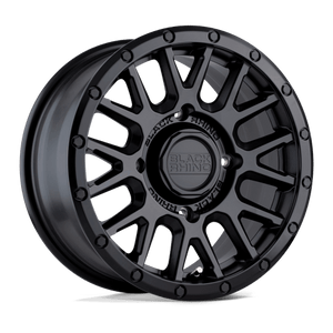 Black Rhino LA PAZ UTV Matte Black 15x7 +51 4x110mm 80.2mm - Wheelwiz